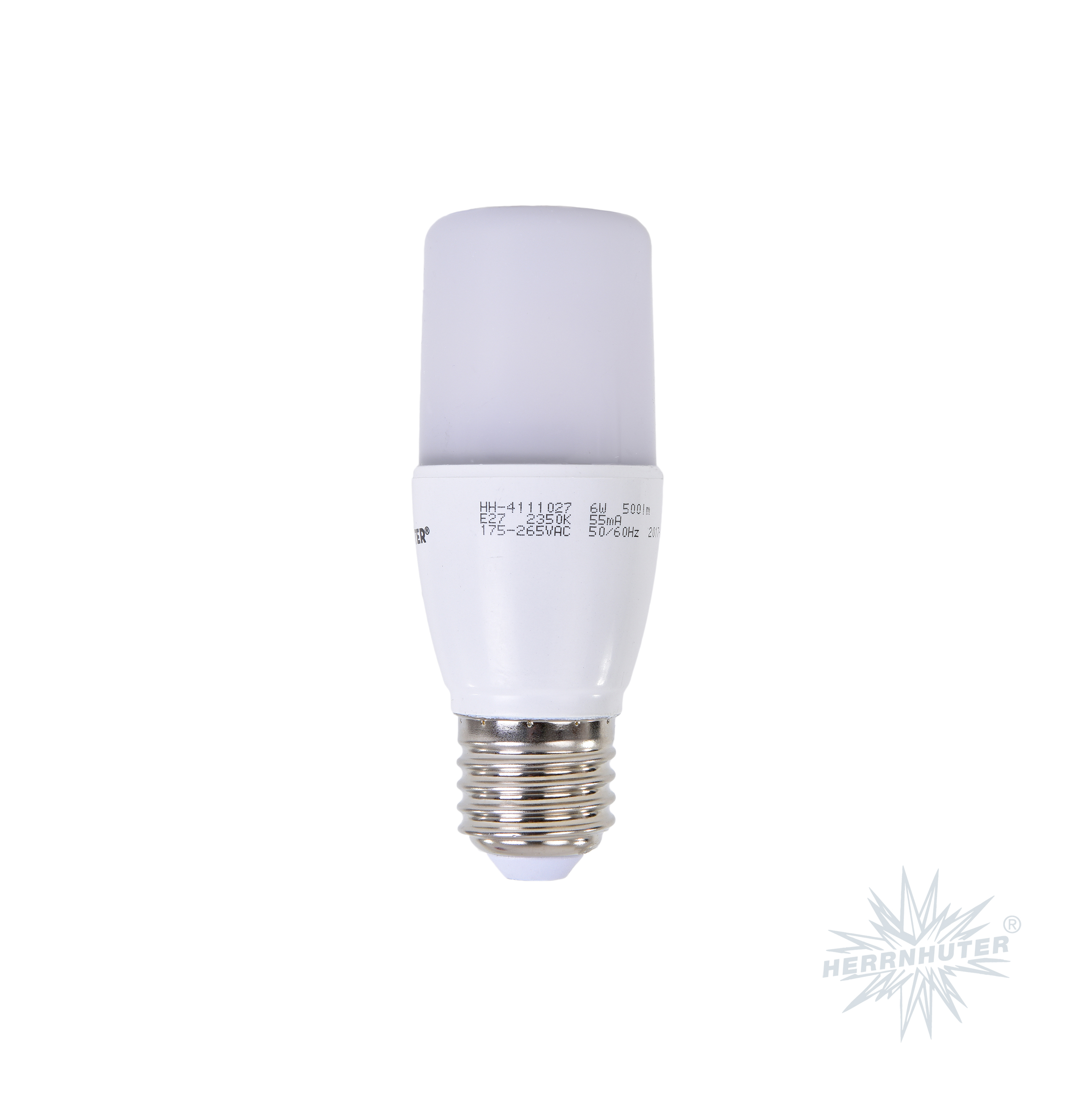 Herrnhuter LED Lampe E27, 5-6W, warmweiß, für A4-A7