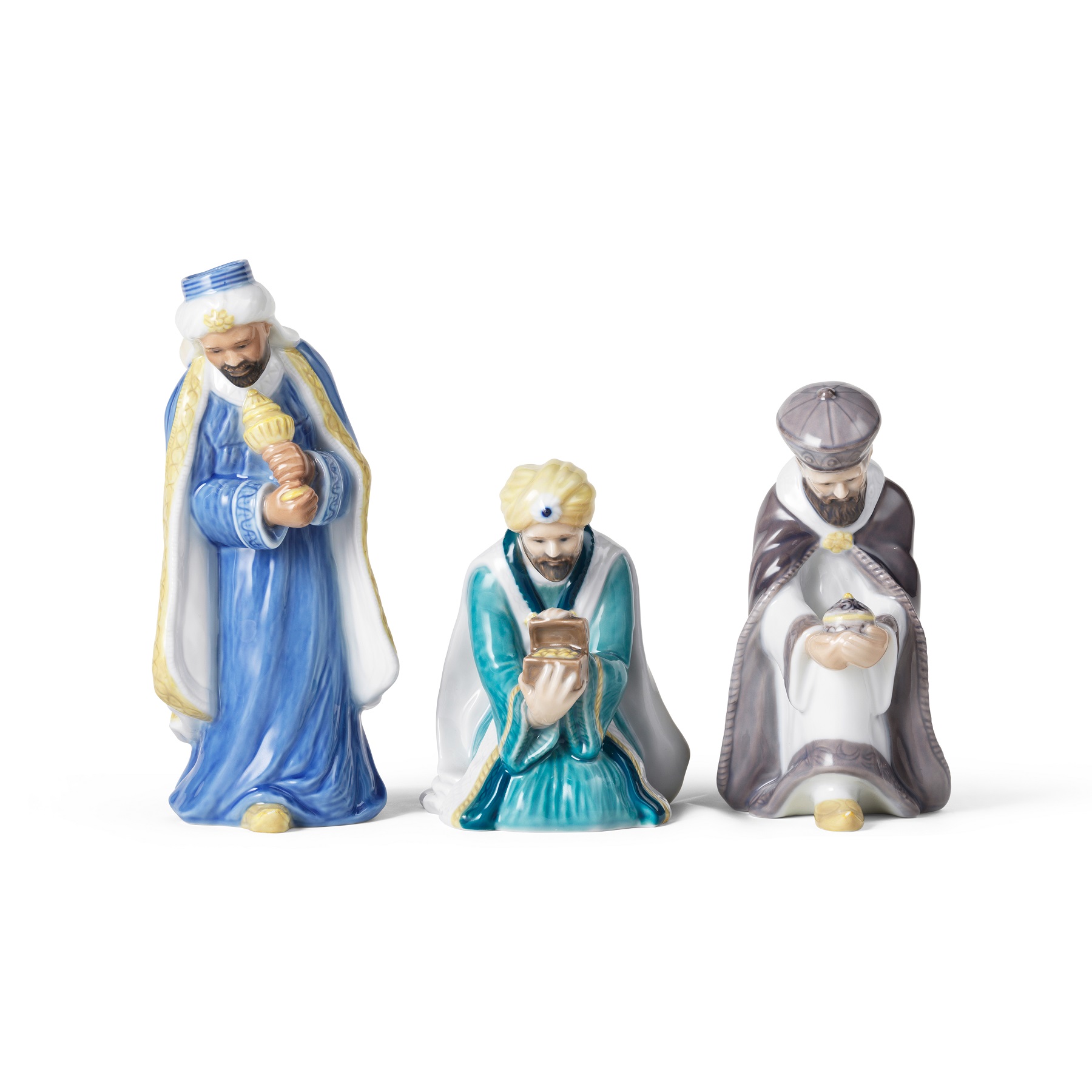 Royal Copenhagen Figur Krippenset - Heilige Drei Könige