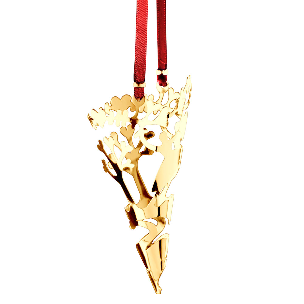 Weihnachtsschmuck Spitztüte Mädchen mit Herz