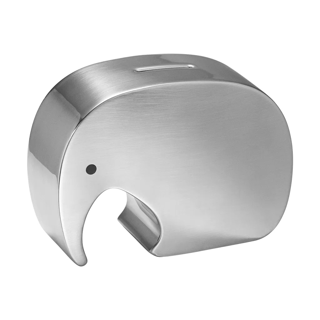 Georg Jensen Spardose Moneyphant, matt