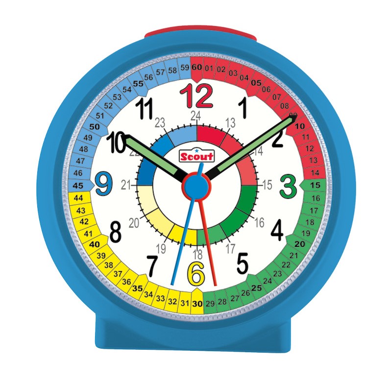Scout Kinderwecker Lernziffernblatt
