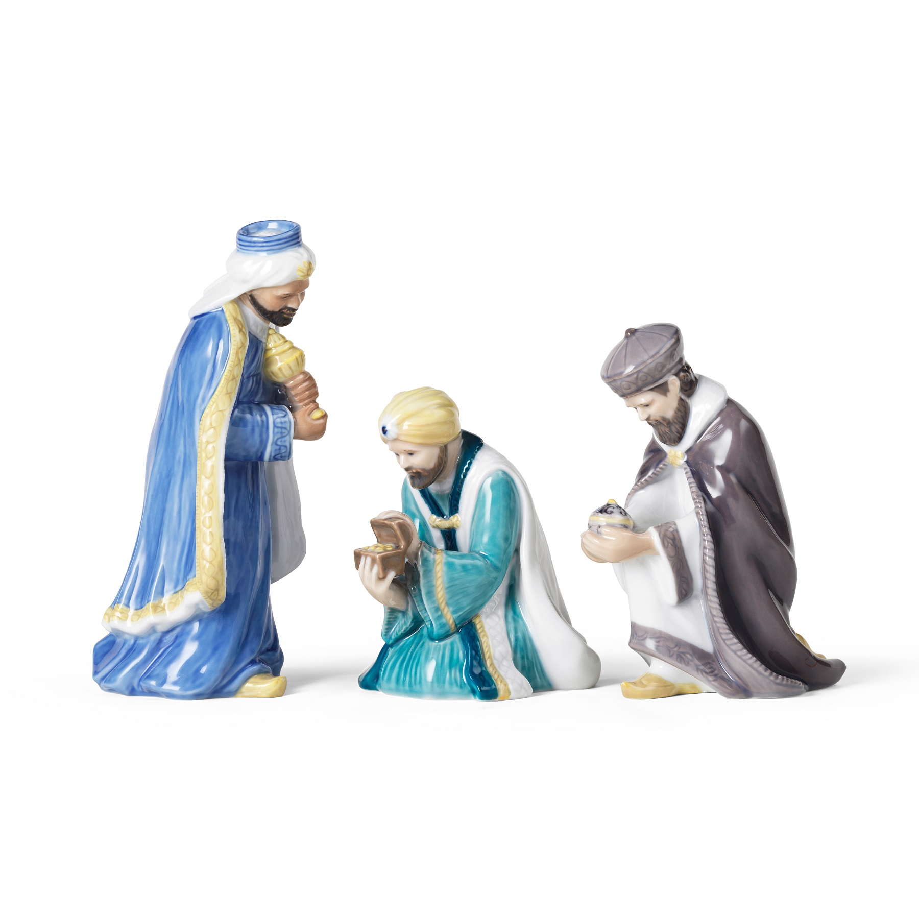 Royal Copenhagen Figur Krippenset - Heilige Drei Könige