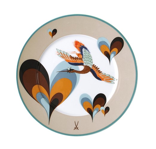 Meissen Brotteller Love Birds