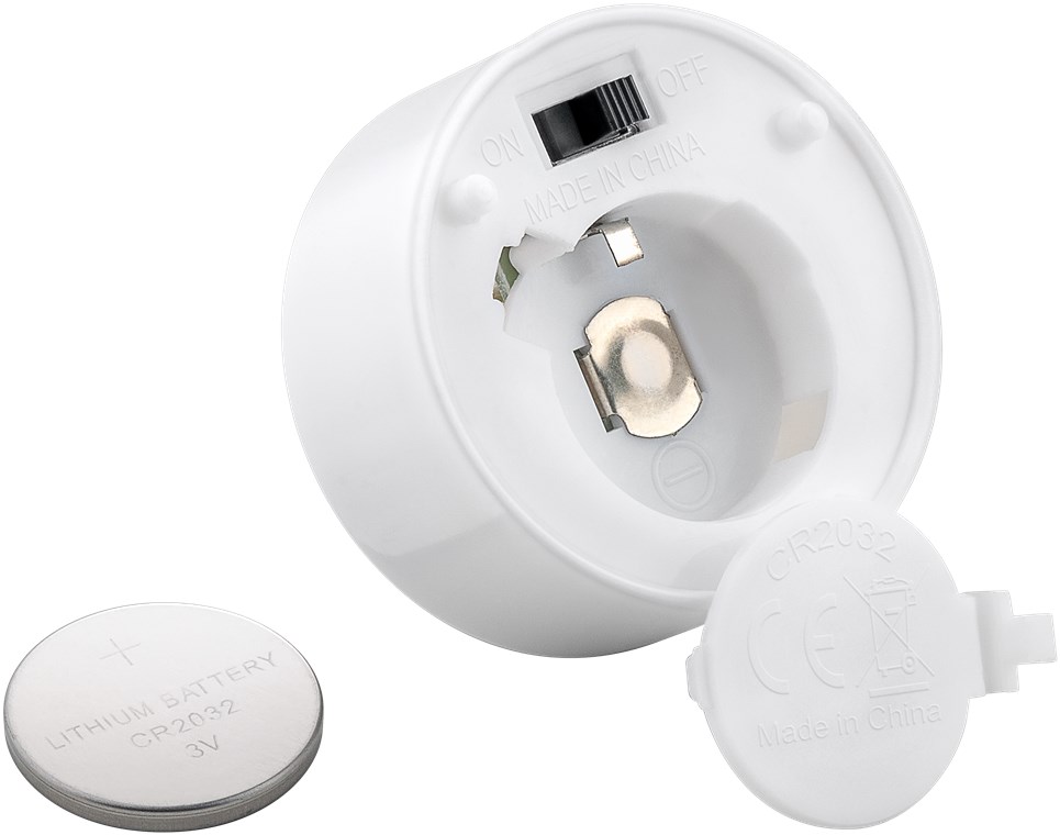 goobay LED Teelichter mit Timer, 4er Set, inkl. Batterie
