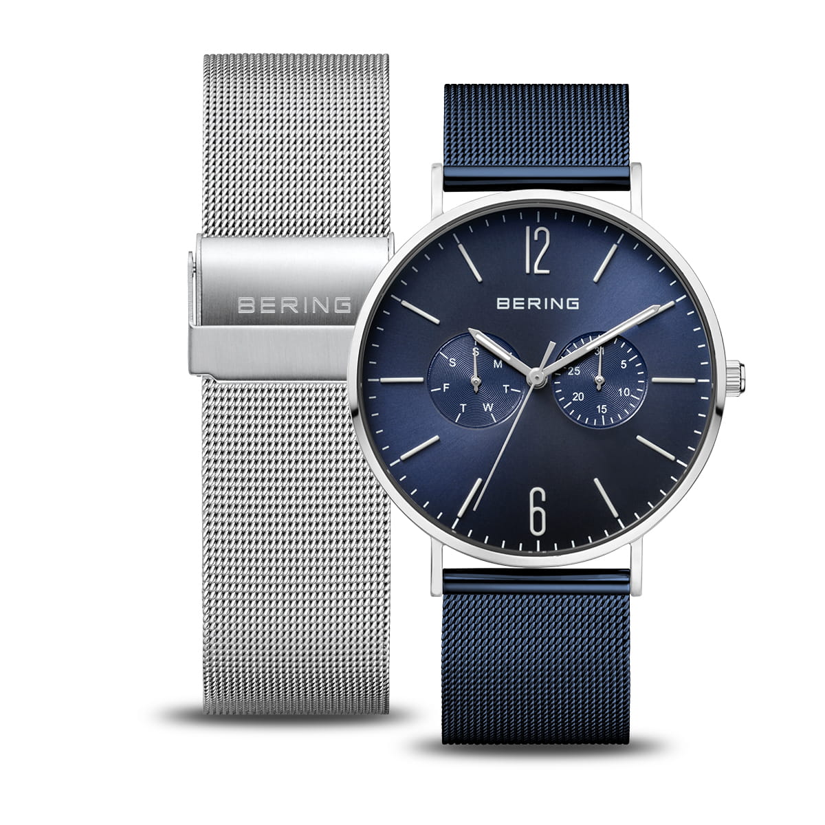 Herrenarmbanduhr mit Wechselarmband