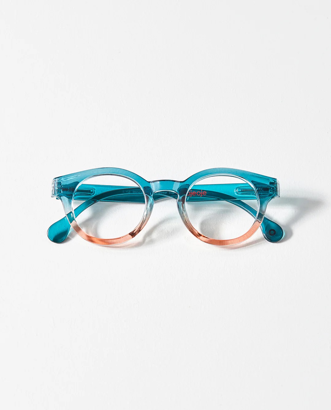 OjeOje Lesehilfe blau / rot, +2,00