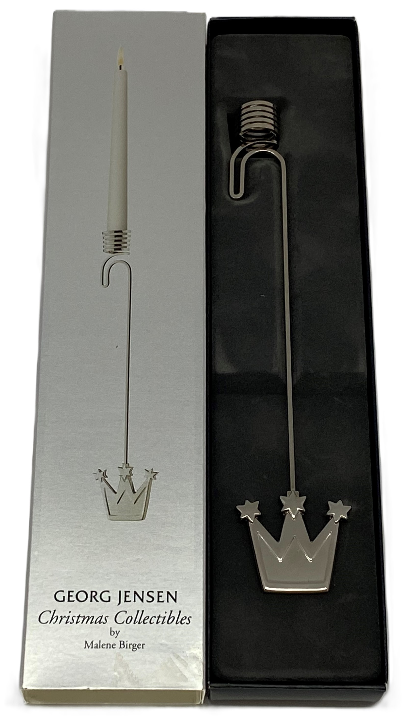 Georg Jensen Kerzenhalter Krone, Palladium