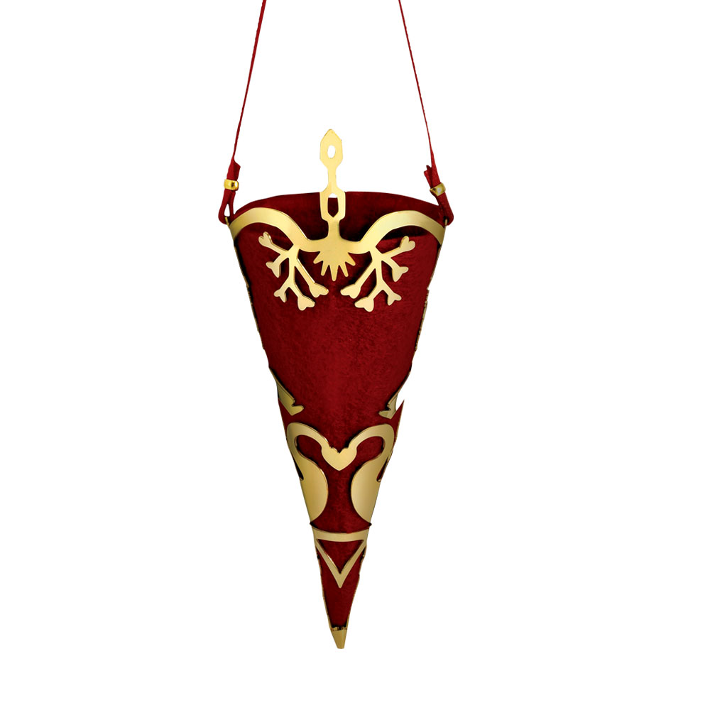 Weihnachtsschmuck Spitztüte Pierrot und Schwäne