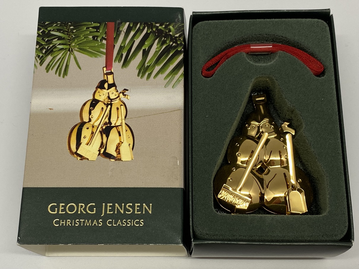 Georg Jensen Weihnachtsschmuck Schneemänner
