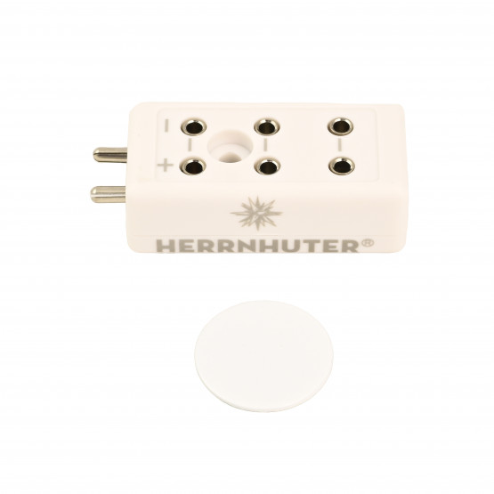 Herrnhuter Kupplung 4-fach Verteiler