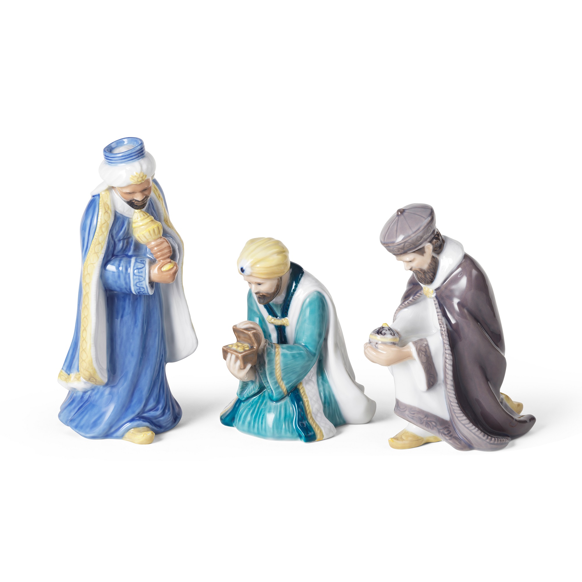 Royal Copenhagen Figur Krippenset - Heilige Drei Könige