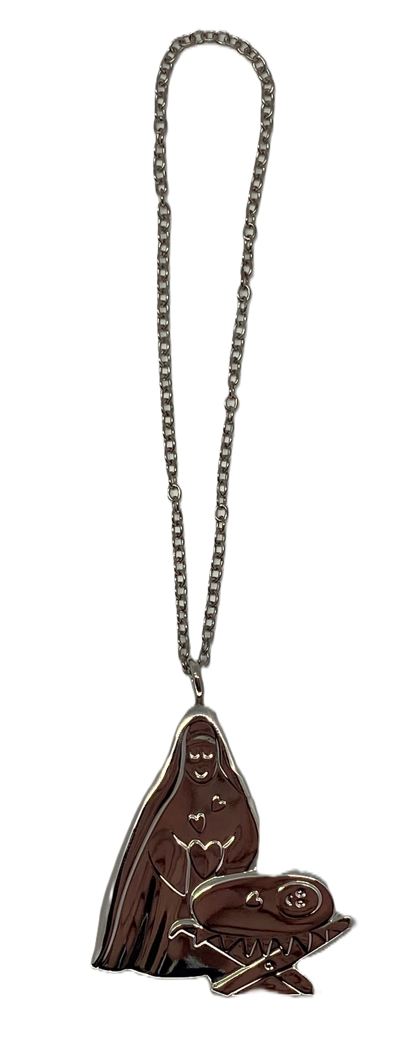 Georg Jensen Ornament Maria & Jesus, Palladium