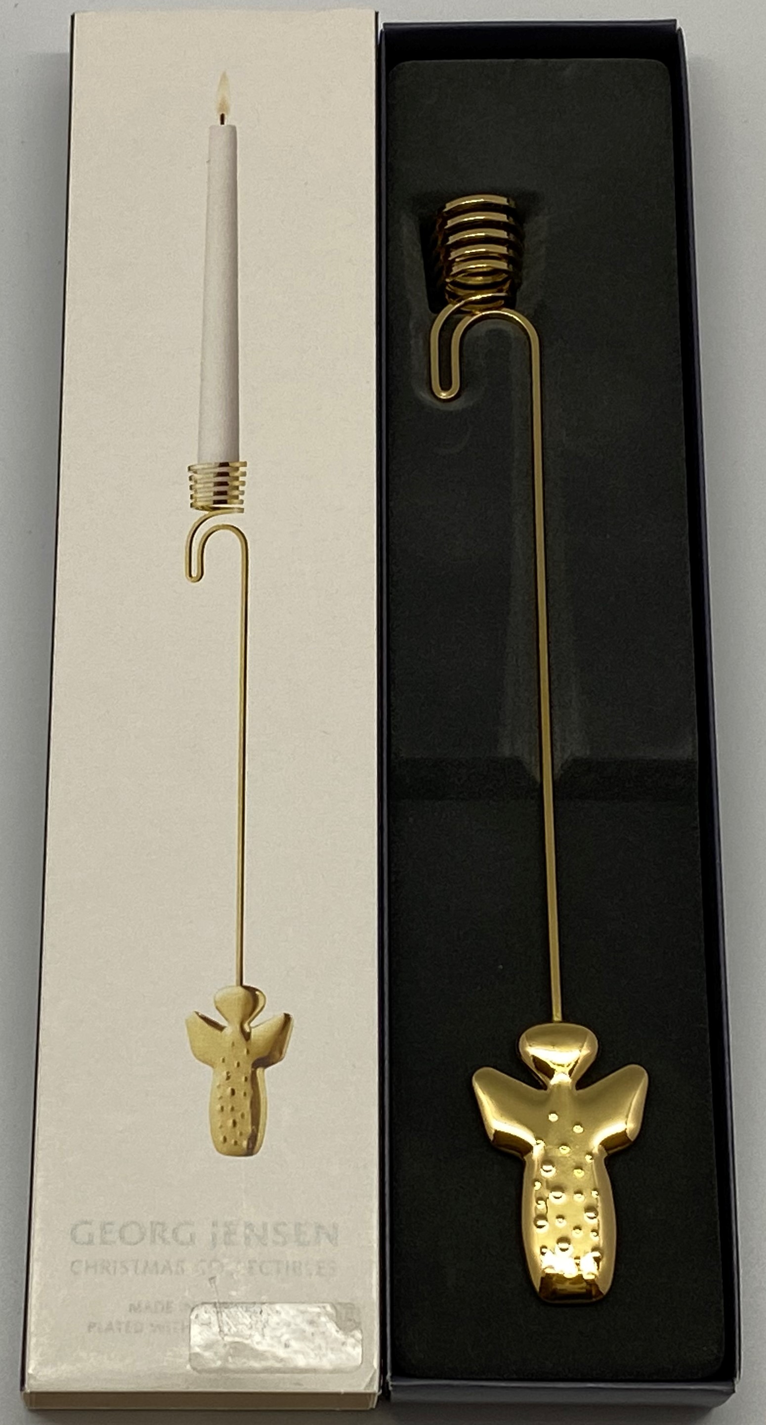 Georg Jensen Kerzenhalter Engel Michael