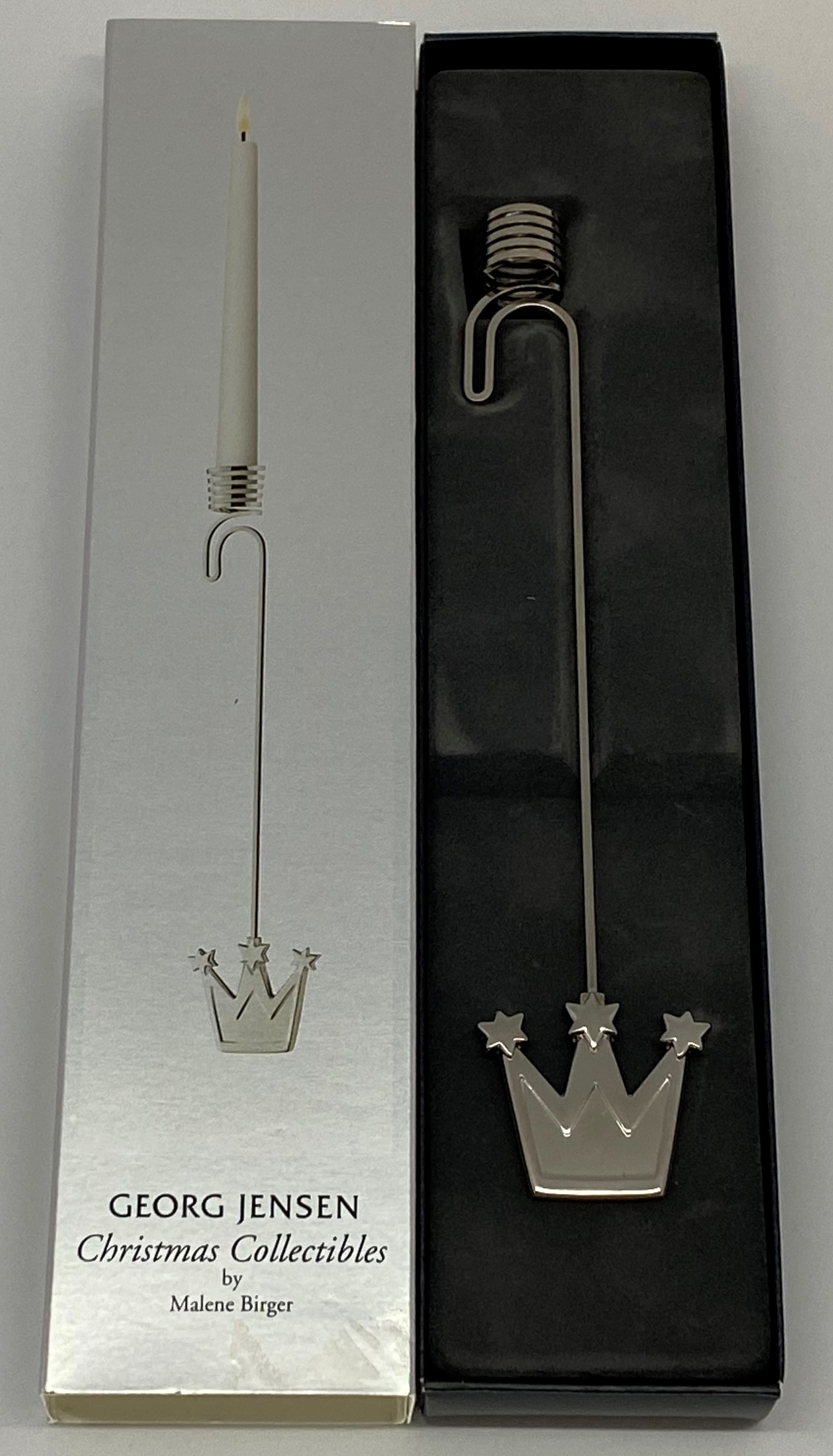 Georg Jensen Kerzenhalter Krone, Palladium