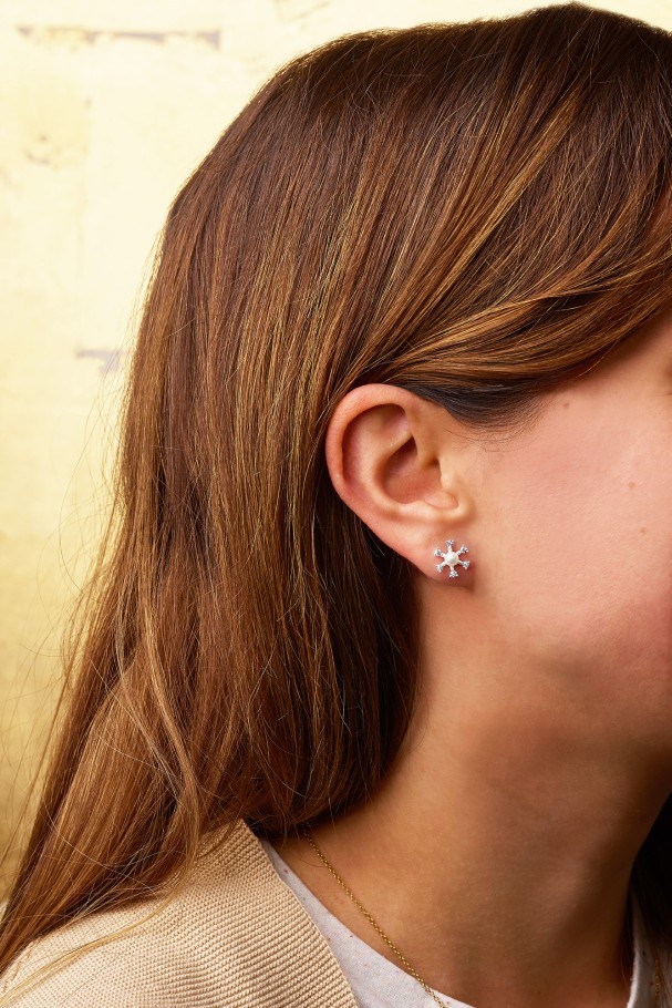 Bernd Wolf Ohrstecker Crystalli