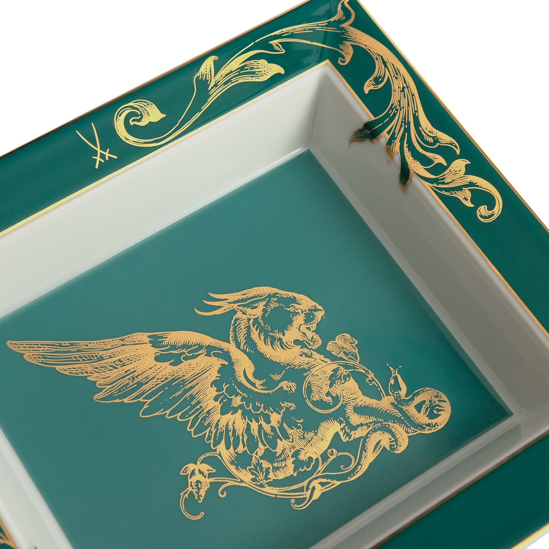 Meissen Vide-poche Geflügelte Löwin